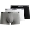 Hugo Boss for man. 50495236 Pack 3 Spirit boxer shorts black, white, grey (XXL), Homewear, Cotton