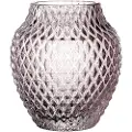 Leonardo Poesia, Urne-formet Vase, Glass, Rosa, Bord, Innendørs, 110 mm