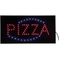 Securit tofarvet LED-pizzaskilt