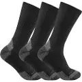Carhartt Crew Socks 3-Pack Men Black M