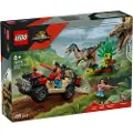 LEGO Jurassic World 76972 Raptorflukt i terrengbil