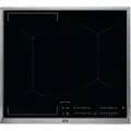 AEG IKE64441XB, Sort, Innebygget, Sonebasert induksjon, Glass-keramikk, 4 zone(s), 4 zone(s)