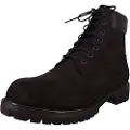 Timberland for man. TB1100730011 Premium Leather Ankle Boots 6 black (41), Flat, Laces, Casual