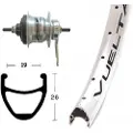 Rodi Vuelta Airline 1 Shimano Nexus 7s Forhjul