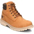 Helly Hansen for man. 11424 Fremont brown leather boots (41), Flat, Laces, Casual, Orange, Outdoor