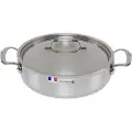 De Buyer AFFINITY - Sauteringspanne med dekke - 28 cm - 4.6 L