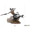Iron Studios The Mandalorian Deluxe 1g-11 Og Barnet Kunstfigur