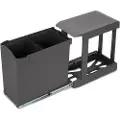Emuca 2x14l Resirkuleringsbeholder