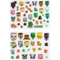 Paladone - Minecraft Puffy Gadget Decals - Klistremerker