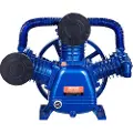 Vevor luftkompressorpumpehode, 10 hk 17,5 CFM ved 90 PSI, 3-sylindret oljesmurt stempelpumpehode for luftkompressor, erstatning for to-trinns V-type støpejernsluftkompressorpumpe med maks. 185 PSI try