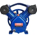 Vevor luftkompressorpumpehode, 3 hk 6,25 CFM ved 90 PSI, tosylindret oljesmurt stempelpumpehode for luftkompressor, en-trinns V-type støpejernsluftkompressorpumpeutskiftning med maks. 116 PSI trykk