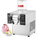 Vevor Kommersiell snøfnuggismaskin, 276 pund/24 timer snøfnuggismaskin, ismaskin i rustfritt stål, elektrisk snøkjeglemaskin, luftkjølesystem for rask varmespredning, for bakeri, kafé