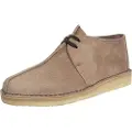 Clarks Shoes for man. 26180650 Desert Trek beige leather shoes (42), Flat, Suede, Laces, Casual