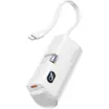 Vention Powerbank Vention LED-display 4800 mAh 22,5 W FHQW0 (hvit)