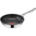 Tefal Jamie Oliver E3040444, Rund, All-bruk panne, Rustfritt stål, Titan, Rustfritt stål, 1,83 l