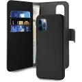 Teknikproffset 2-i-1 Magnetic iPhone 12 Pro Max Lommebok-deksel - Svart