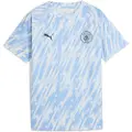 Puma Manchester City Pre-match Jersey Youth, Clothing, Silver Sky, 7-8Y