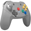 Retro Fighters Brawler64 Bluetooth NSO Edition - Grey - Wireless Controller - Nintendo Switch