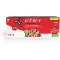 Schesir Complete Nutrition filet i gelé 6 x 85 g - Tunfisk med reker