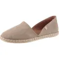 Verbenas for woman. 0300580001 Carmen beige leather espadrilles (36), Flat, Split Leather, None, Casual