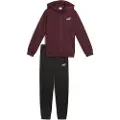 Puma Hooded Full-Zip Poly Suit Youth, Clothing, Ruby Shimmer, 13-14Y