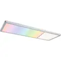 Paulmann Atria Shine, firkant, Tak, Overflatemontert, Kromfarget, Plast, IP20