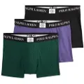 Ralph Lauren for man. 714981412008 Pack of three multicoloured boxers (L), Homewear, Multicolor, Cotton