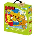 Egmont Kärnan Trepuslespill Bamse leser 9 brikker, Kärnan