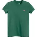 Levi's for woman. 39185-0349 T-shirt Perfect green (XS), Casual, Cotton, Short sleeve