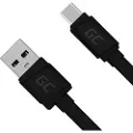 Green Cell USB-C hurtigladingskabel 25 cm