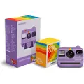 Polaroid Go Gen 2 Purple + Color Film Bundle (16 Photos)