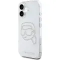 Karl Lagerfeld Rhinestones Iphone 16 Telefondeksel