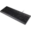 Lenovo Essential - Tastatur - USB - QWERTY - Nordisk - svart - brun boks