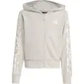 Adidas 3 Stripes Animal French Terry Genser Med Hel Glidelås