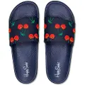 Happy socks Pool Slider Cherry Flip-flops