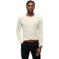 Superdry Merchant Grandad Langarmet T-skjorte