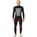 Rip Curl Omega 4/3 Mm Gb Steamer Langarmet Neopren-drakt Med Glidelås På Ryggen