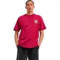 Santa Cruz Flaming Dice Dot Chest Kortarmet T-skjorte