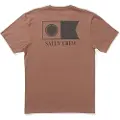 Salty Crew Flagship T-skjorte brun