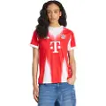 Adidas Fc Bayern 25/26 Hjem Kvinners T-skjorte Med Korte Ermer