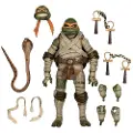 NECA Ninja Turtles Mumien Den Ultimate Michelangelo Som Figur 18 Cm