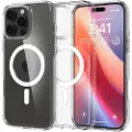 Spigen iPhone 16 Pro Max Spigen Ultra Hybrid Mag Deksel - Hvit / Klar