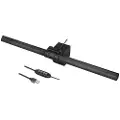 Logilink USB LED-skjermstang, e-læring, 3 fargetemperaturer og dimmer, Cross, Black, Home, Office, Akrylnitrilbutadienstyren (ABS), Aluminium, Kina, 5 W