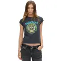 Superdry Motorhead Cap Band Kortarmet T-skjorte