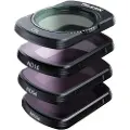 Telesin CPL + ND16/64/256 filtersett for DJI Osmo Pocket 3