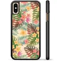 Mtp Products iPhone XS Max Beskyttelsesdeksel - Rosa Blomster