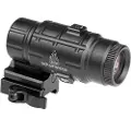 Leapers Inc. 3x Flip-to-side Qd Adjustable Ts Forstørrelsesglass
