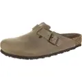Birkenstock for man. 960811 Leather Clogs Boston brown (42), Flat, None, Casual