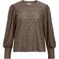 Object Laila Langermet Bluse