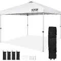 Vevor Pop Up Baldakin Partytelt 304,8 x 304,8 cm med bærbar bag for Camping White